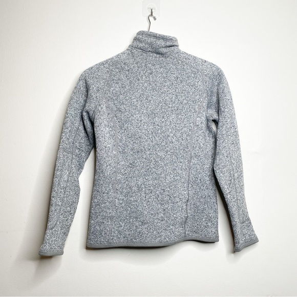 Patagonia Better Sweater 1/4 Zip Fleece Jacket Birch White S - Picture 3 of 5